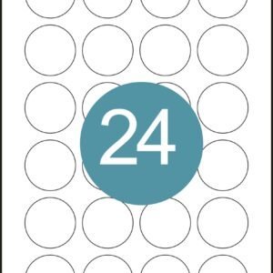 15 Vellen Zelfklevende Etiketten A4 - 60 Stuks, 4 Per Vel, 148,5 X 105 Mm - Bedrukbare Stickers Voor Printers