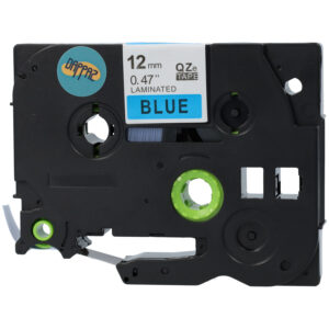 Brother Compatible Labeltape TZe-531 Zwart op Blauw 12 mm x 8 m