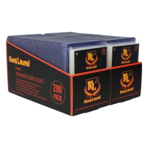 Keeslaurel toploaders en card sleeves 400 pack